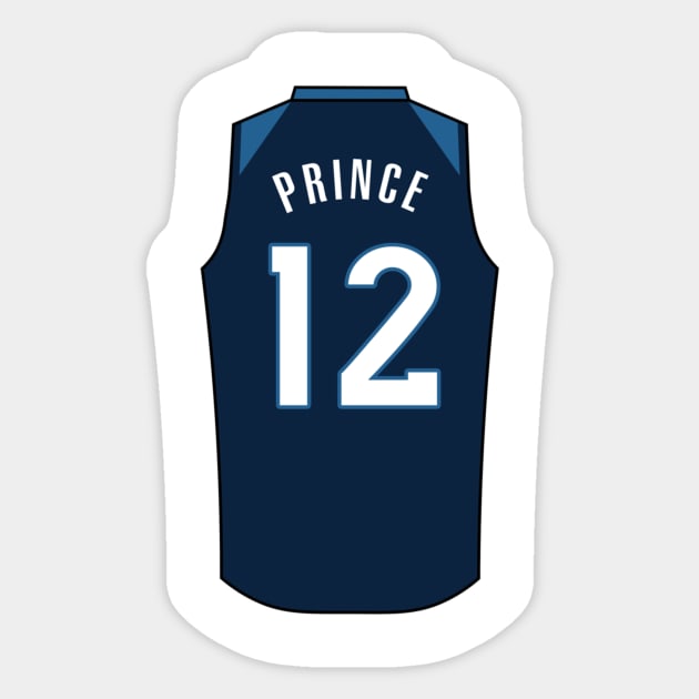 Taurean Prince Jersey Sticker by Mortimermaritin